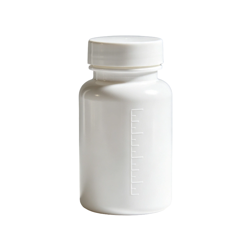 Táibléad Vitimín HDPE 100ml 150ml Buidéal Capsúil Babhta Nutraceutical