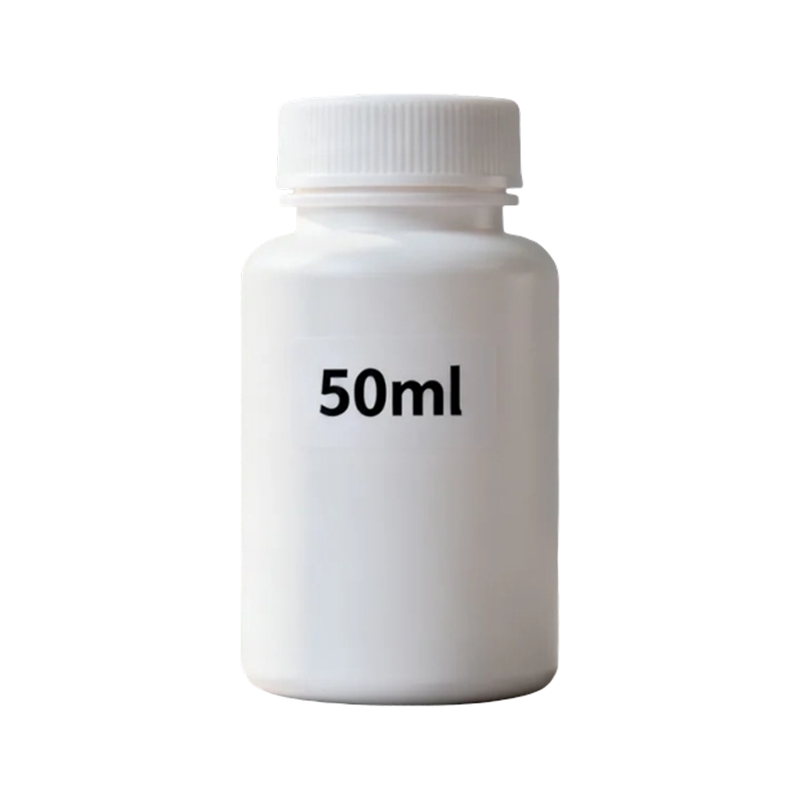 50ml 100ml Babhta HDPE Leigheas Pill Buidéal Plaisteach Folamh